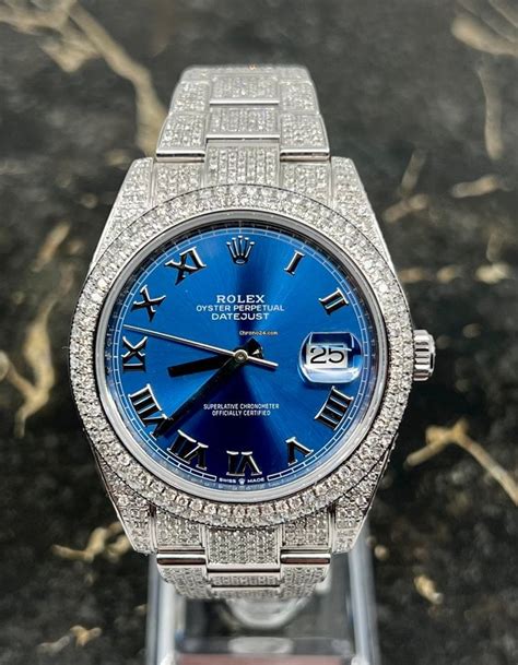 iced out Rolex for cheap